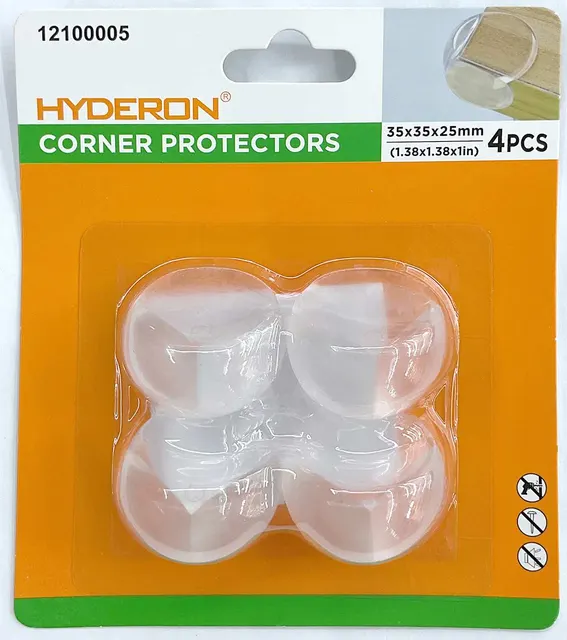 Protector de esquinas, 35 × 35 × 25 mm, 4 piezas, modelo 12100005