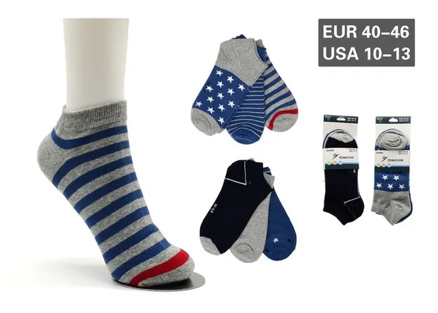Calcetines tobilleros para hombre, modelo A8101-6