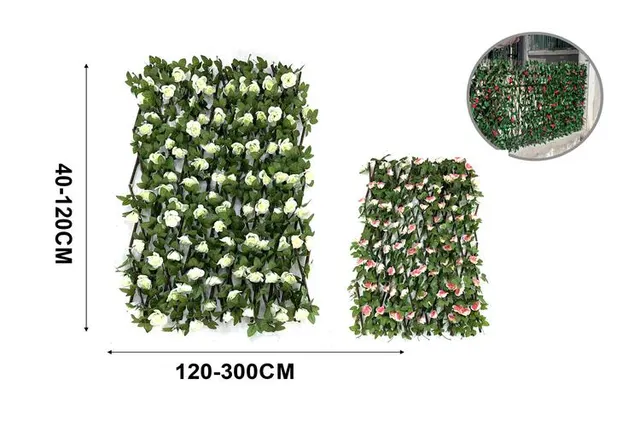 Cerca, 1,2 m, color blanco