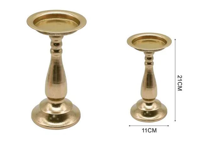 Portavelas de hierro, modelo 133472