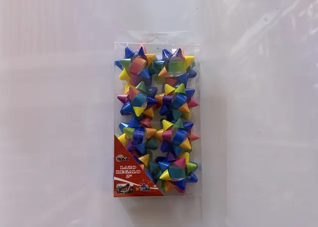 Flor estrella hecha a mano, 2 pulgadas, 8 piezas, modelo 186671