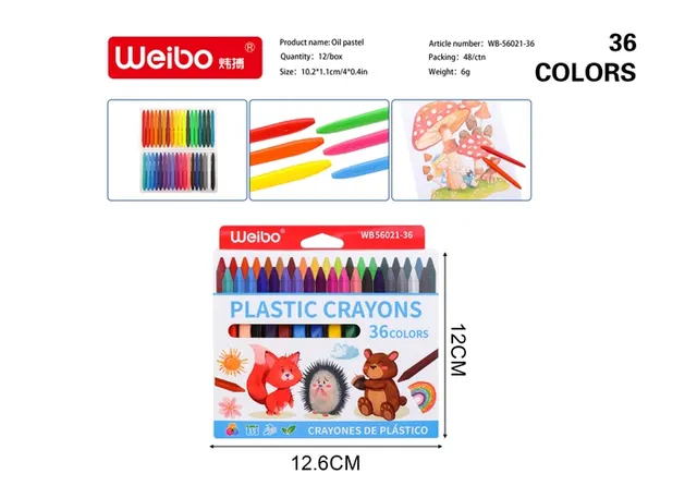lápiz de color, modelo WB56021-36