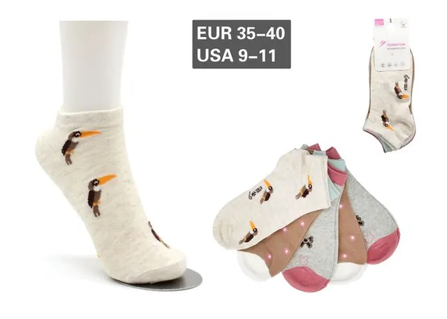 Calcetines tobilleros para mujer, modelo A7201-6