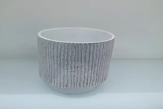 Macetas de cerámica, 13,8 × 13,8 × 15,8 cm, modelo 120746