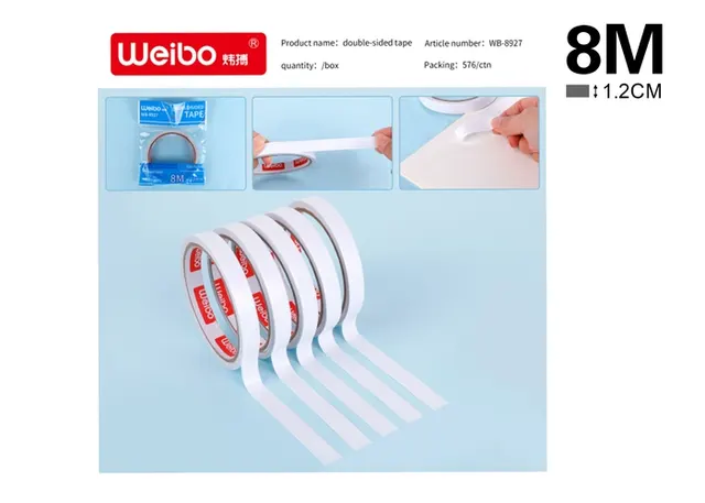 Base del dispensador de cinta, 1,2 × 8