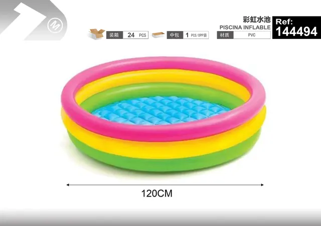 piscina inflable, 120 cm