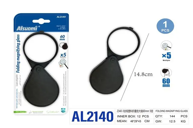 lupa, 60 mm, modelo AL2140