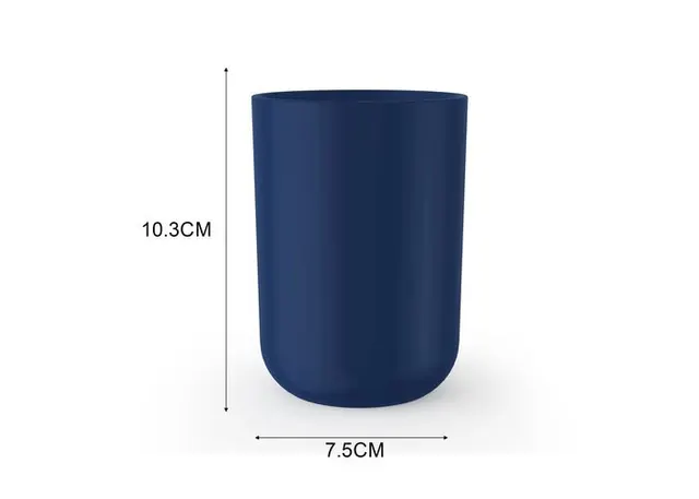 Vasos para cepillos de dientes, color azul, modelo 611261