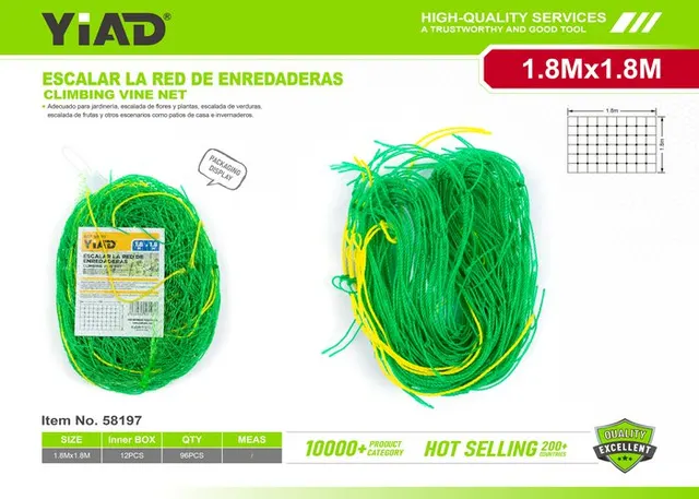Malla para aves, 1,8 m
