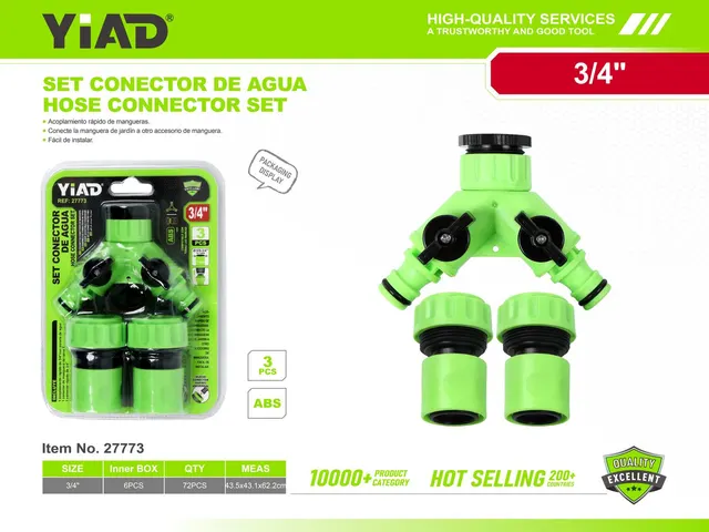 Juego de conectores, 3 piezas, ref. 27773