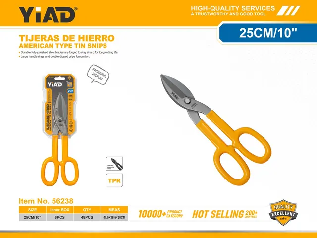 Tijeras, 10 pulgadas, 250 mm, ref. 56238