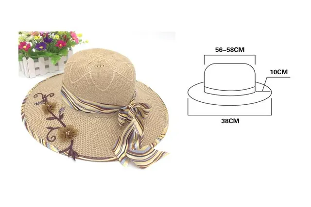 Sombreros para el sol, 38 cm, modelo 130156