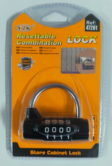 Candado de combinación, ref. 47261