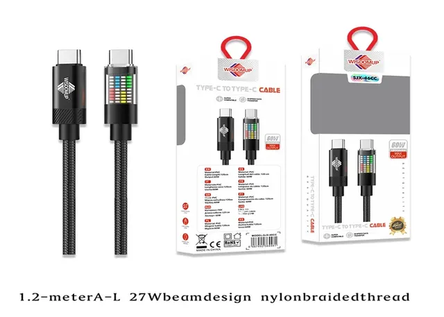 cable de datos, 60 W, modelo SJX-46CC