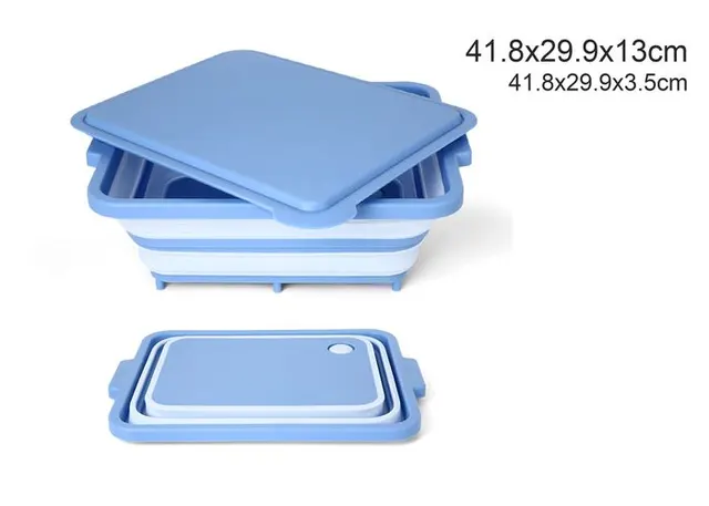 Serie de tablas de cortar, modelo YT-H241021-L, color azul