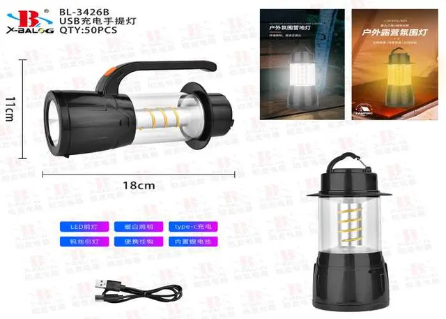 luces de acampada, modelo BL-3426B