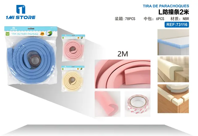 Tira protectora contra golpes, 2 m