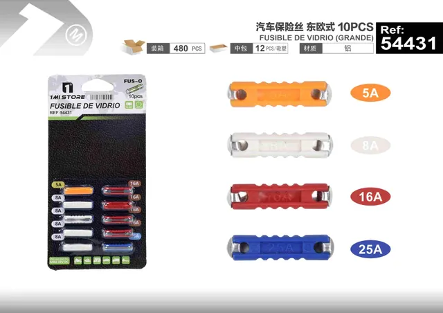 Fusible automático, 10 piezas
