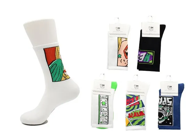 Calcetines hasta la rodilla de moda, modelo 132051