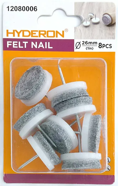 Plantilla antiperforación, 26 × 8,5 mm, 8 piezas, modelo 12080006