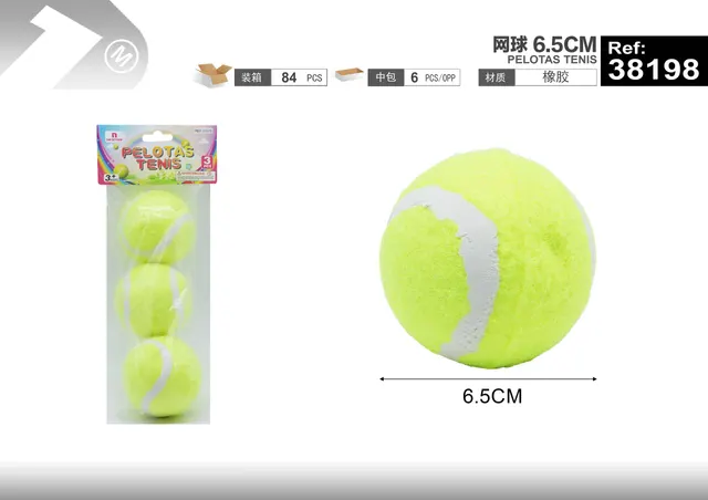 tenis, 6,5 cm