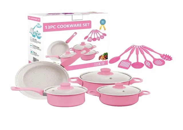 Juego de cocina, 13 piezas, ref. DR-2104S