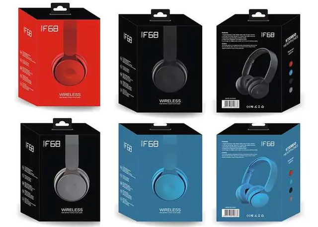 Auriculares supraaurales, color azul, modelo 250421