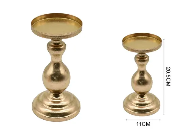 Portavelas de hierro, modelo 133473
