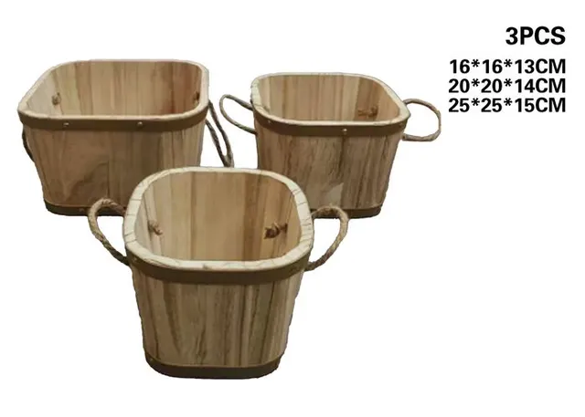 Canasta organizadora, 25 × 25 × 15 cm, 3 piezas, modelo 131269