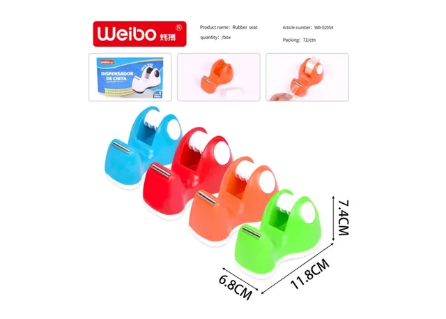 Base del dispensador de cinta, modelo WB-02054