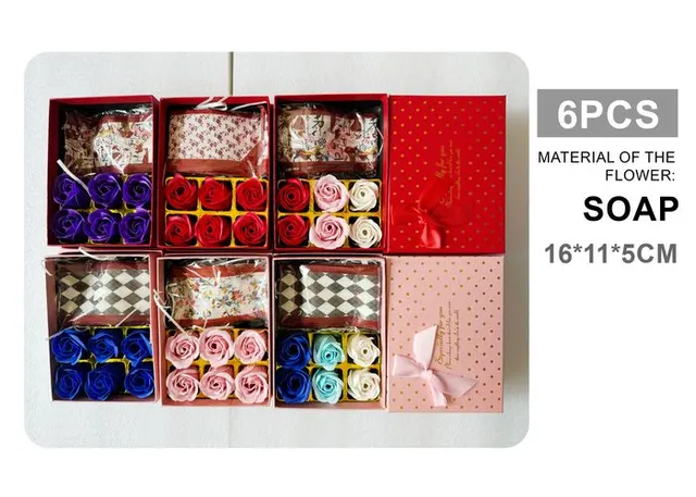 Flores de regalo, 16 × 11 × 5 cm, modelo 133884