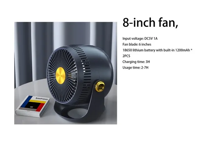 ventilador de escritorio, modelo 261555