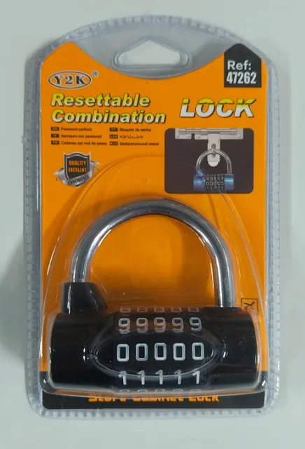 Candado de combinación, ref. 47262