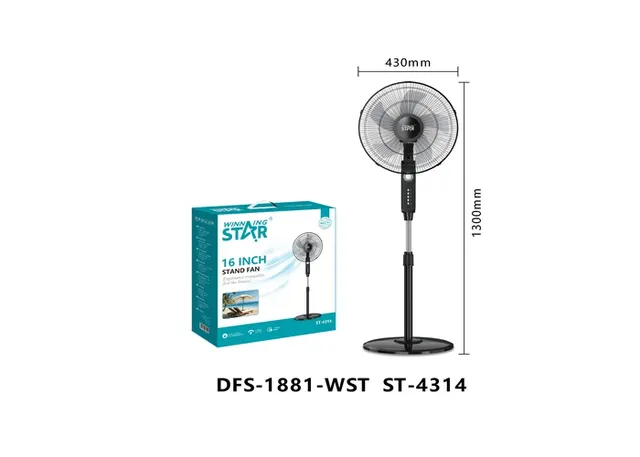 ventilador de piso, 16 pulgadas, 220 V, modelo ST-4314-220V