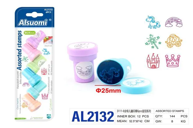 Suministros para sellos, 6 piezas, modelo AL2132