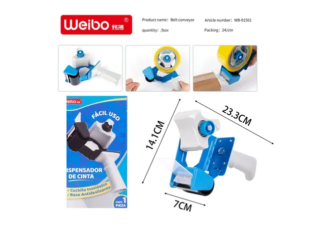 Base del dispensador de cinta, modelo WB-01501