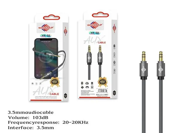 cables de audio, 3,5 mm, modelo YP-03A