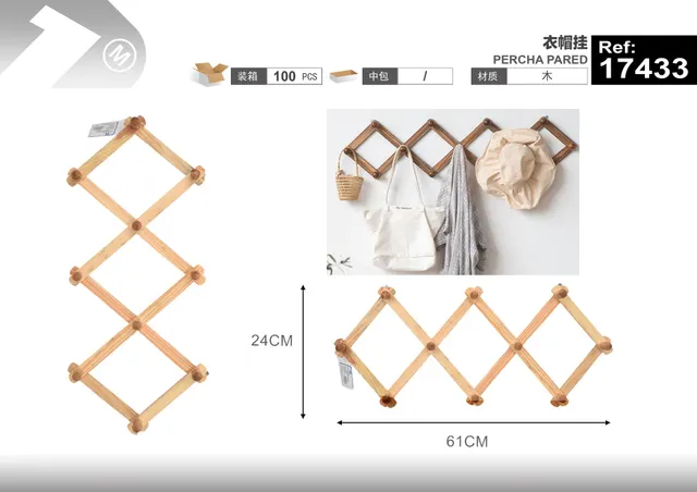 Ganchos para ropa, ref. 17433