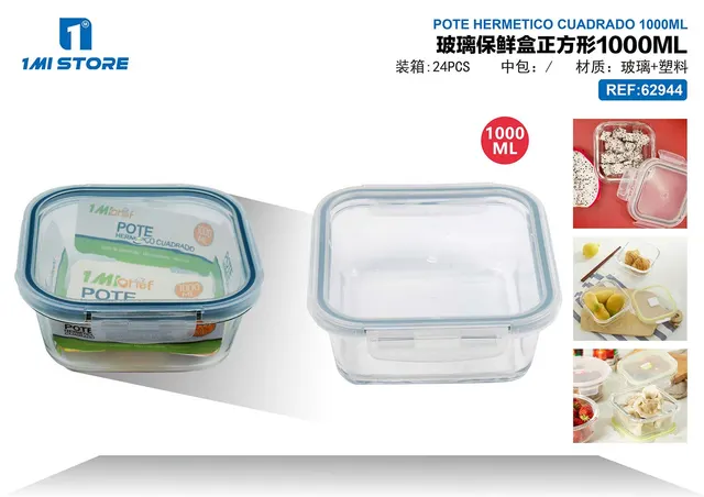 Recipiente para conservar alimentos, 1000 ml, ref. 62944