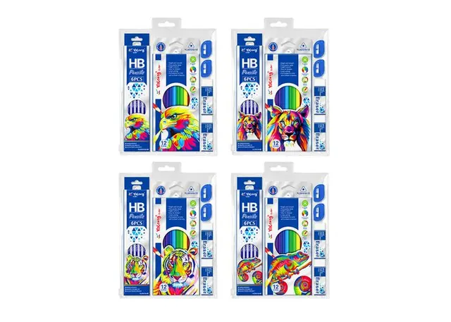 Conjunto de pintura, modelo YL201018-12TZ