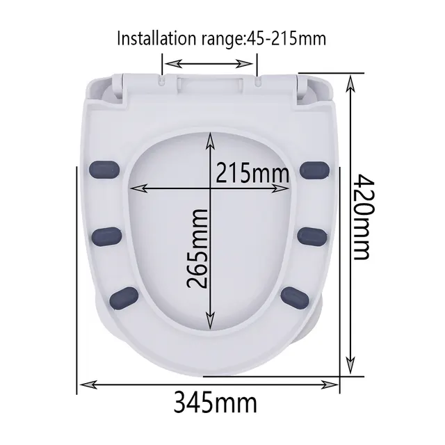 Asiento de inodoro, modelo 183064