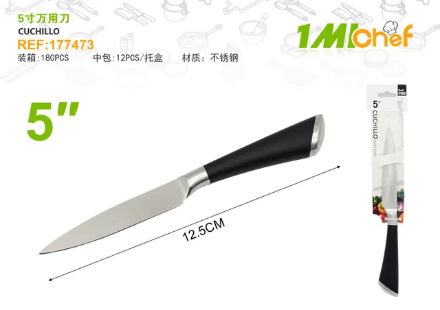 Cuchillo, 5 pulgadas, ref. 177473