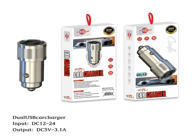 Cargador de coche, modelo CC-12A