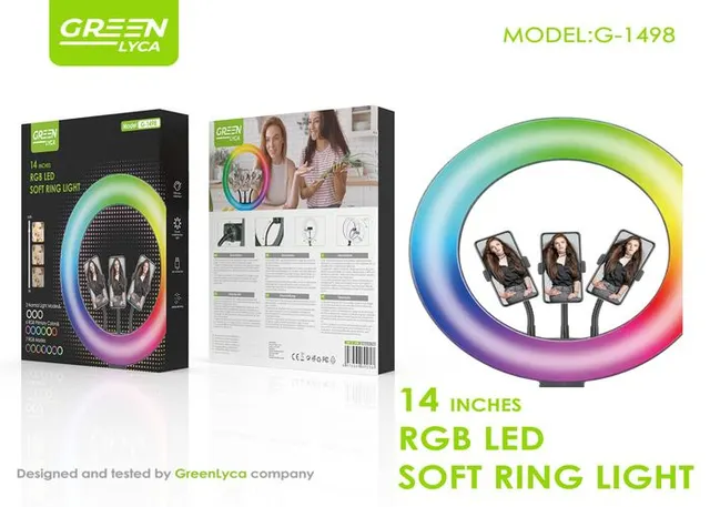 Luz de relleno, modelo CXB-360, modelo RGB56, 14 pulgadas