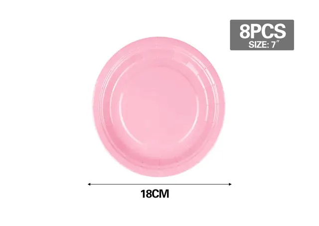 Colección rosa, 7 pulgadas, 8 piezas