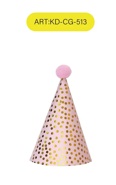 sombrero de cumpleaños, 16 × 11 cm, modelo KD-CG-513