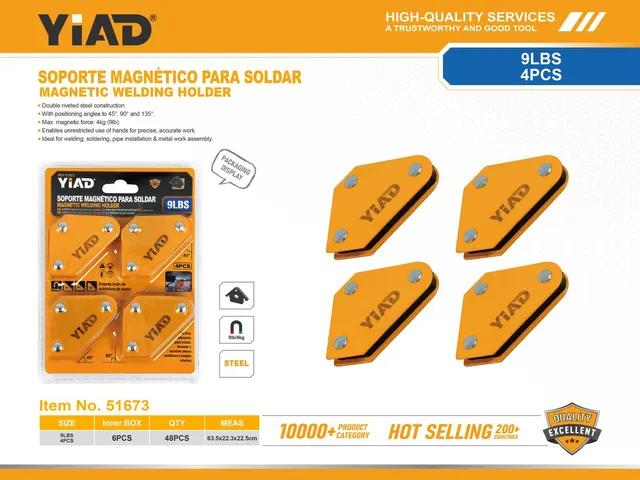 Posicionador para soldadura, 4 piezas