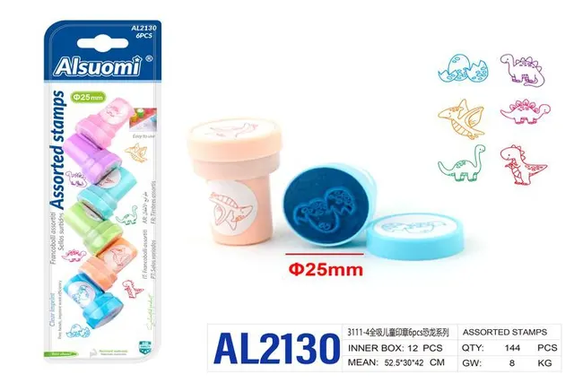 Suministros para sellos, 6 piezas, modelo AL2130