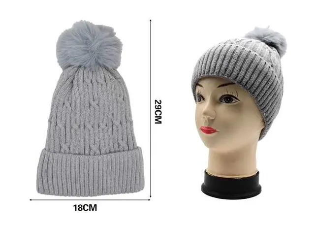 Gorros de peluche, modelo 130436