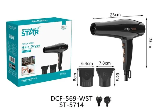 secador de pelo, 220 V, modelo ST-5714-220V